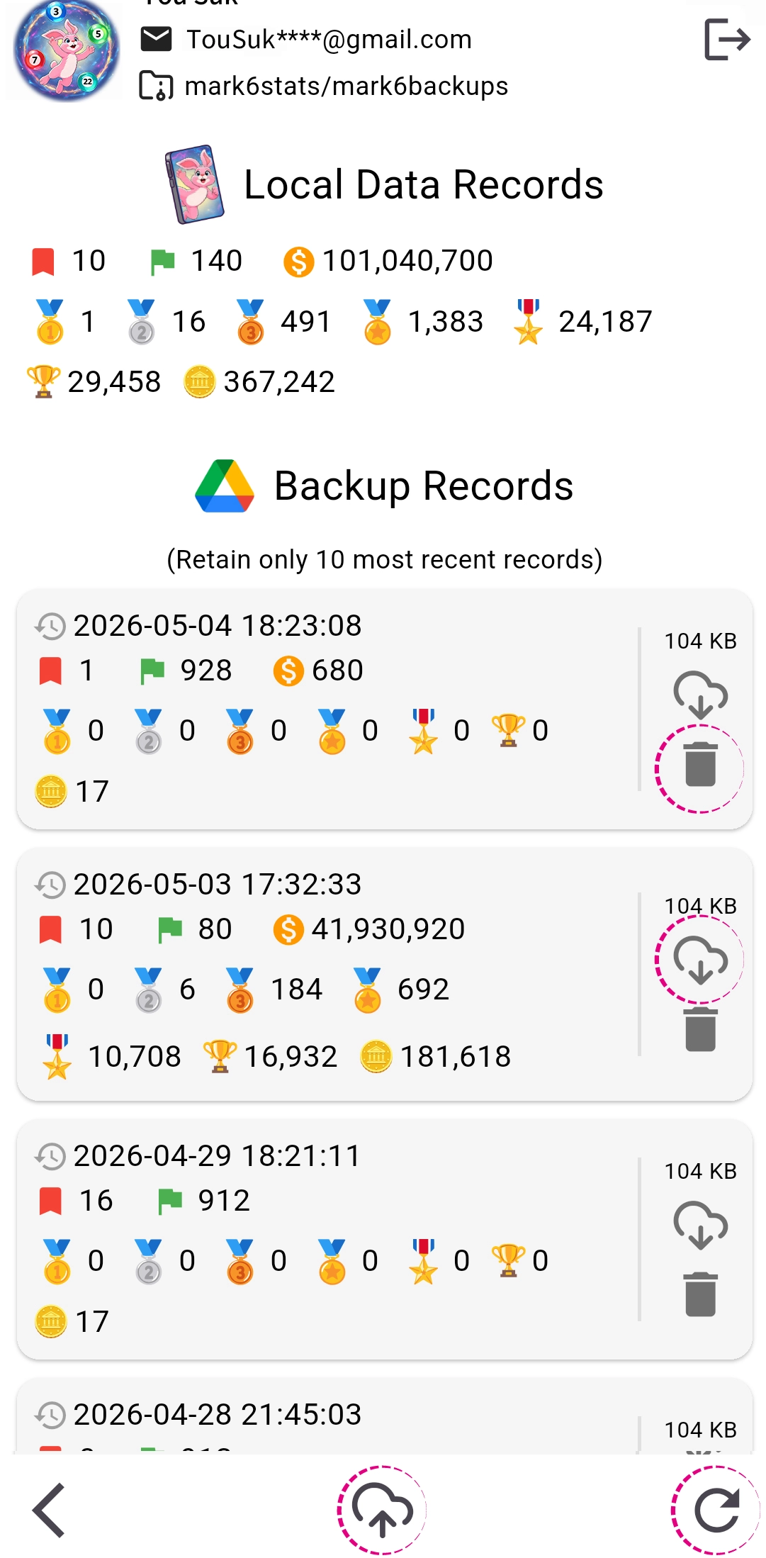 Google Drive 備份